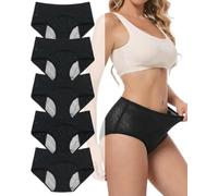 Drywear - Protège-slips pour femme - Incontinence - Discrets et respirants - Sans souci pour une utilisation quotidienne et nocturne - Noir - Taille 3XL