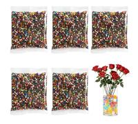 Dryxog 50000 Pièces 7-8 MM Perles d'Eau Colorées - Billes de Gel Polyvalentes pour Décoration, Plantes et Art Floral - Remplissage pour Vases, Centres de Table et Projets Créatifs