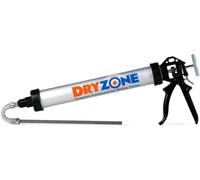 Dryzone Pistolet à Injection - Application Facile de la Crème Anti Remontées Capillaires - Pose Barrière Étanchéité des Murs