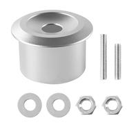 DRZHEAM Aimant en terre rare super puissant, Aimant fort de 25000 Gs, Argent pour usage commercial, Le colis comprend un ensemble de vis de fixation
