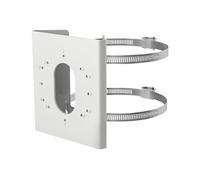 DS-1275ZJ-S-SUS - Support de montage pour caméra - montable sur poteau - blanc - pour Pro Series DS-2CD2646, 2CD2T87; Pro Series EasyIP 4.0 with