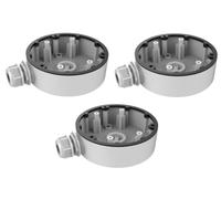 DS-1280ZJ-DM46 Kit 3 pièces Boîte de jonction pour caméras Hikvision Blanc Longueur 120 mm Largeur 120 mm Hauteur 36,2 mm