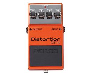 DS-1X Distortion BOSS | Pédale d'effet pour guitare à technologie MDP | Distorsion haute définition pour les guitaristes actuels, du crunch au méga gain | Un puissant traitement en temps réel