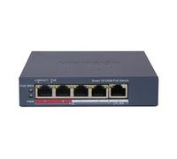 Hikvision DS-3E1105P-EI - Commutateur - intelligent - 4 x 10/100 (4 PoE) + 1 x 10/100 - de bureau - High PoE / PoE+ (60 W) G
