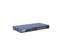 DS-3E1318P-EI commutateur réseau Géré Fast Ethernet (10/100) Connexion Ethernet, supportant l'alimentation via ce port (PoE) 1U Bleu