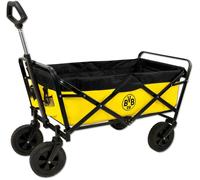 DS Direct Chariot Pliant BVB Chariot De Plage Chariot À Main Borussia Dortmund