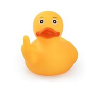 DS Distinctive Style Grand Canard en Caoutchouc Jaune 7,8 cm pour décoration de Tableau de Bord de Voiture