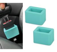 DS. DISTINCTIVE STYLE Lot de 2 supports de ceinture de sécurité pour enfants - Accès facile - Bleu turquoise