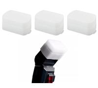 DS. DISTINCTIVE STYLE Lot de 3 diffuseurs de flash pour Speedlight - Compatible avec Godox V1 TT600 V850II V860II TT685 Yongnuo YN560III 568EX 568EXII 565EX Canon 580EXII 580EX