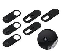 DS. DISTINCTIVE STYLE Lot de 6 autocollants pour webcam compatible avec Tesla Model 3 et Model Y Noir