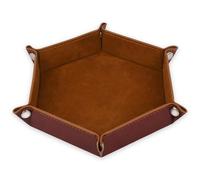 ds. distinctive style Porte-dés DND pliable en cuir pour jeux de table Donjons et Dragons