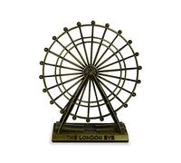 DS. DISTINCTIVE STYLE Souvenirs de Londres Grande roue décorative rotative en forme d'œil de Londres - Souvenirs de mariage mignons (bronze, taille moyenne (15 cm)