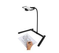 DS. DISTINCTIVE STYLE Support de téléphone pour enregistrement vidéo 38,1 cm - Trépied de bureau flexible en col de cygne compatible avec iPhone et mini projecteur pour décoration de cookies