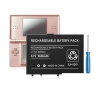 DS Lite USG-003 Batterie de rechange Li-ion 2500 mAh pour Nintendo DS Lite, NDSL Game Player, avec outil de réparation (pas pour Nintendo DSi, DSi XL, DSi LL)