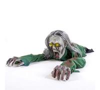 Ds UUby Décoration d'halloween Son Électrique Émettant Fantôme Rampant, Chambre Hantée Horreur Pendant Décoration Squelette B