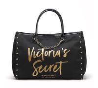 Ds UUby Victoria Secret Dames sac à épaule, grande capacité sac à main à fermeture zippée, travail achat voyage Dames sac à sport (noir)