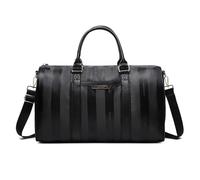 Ds UUby Victoria Secret Dames sac à épaule, grande capacité sac à main à fermeture zippée, travail achat voyage Dames sac à sport (Noir, rose) (Noir)