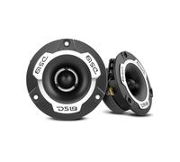 DS18 2 tweeters Super Bullet Pro-TWX1, 9,60 cm de diamètre, 120 Watts rms et 240 Watts Max, impédance 4 ohms, 103 DB, Portes de Voiture, la Paire
