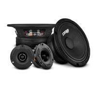 DS18 Car Speaker Tweeters 6.5" inch 480w Watt 4Ohm Combo Package Pro-GM6.4PK
