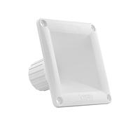 DS18 pro-h44 universel blanc carré conducteur Tweeter Corne Corps facile on/off Installation, Lot de 1 (Blanc)