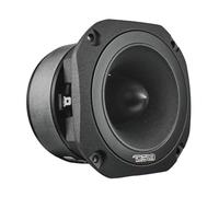 DS18 PRO-TW750C-8/BK Tweeter super Bullet de 10,2 cm avec bobine acoustique en titane de 3,8 cm et aimant en ferrite surdimensionné 200 W 8 Ohm, noir, simple