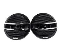 DS18 Tweeter X1 200 Watts Max Pei Dome ferrites Tweeters - Lot de 2 Argent