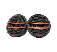 DS18 TX1R Tweeter X1 200 Watts Max PEI Dome ferrites Tweeters - Lot de 2 (Noir /) Rouge