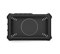 DS213 Coque en silicone noire pour mini oscilloscope avec support d'anneau Housse de protection Poignée souple élastique durable pour oscilloscope portable Noir 105 x 62 x 20 mm