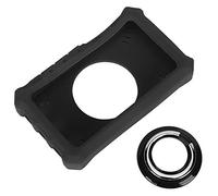 DS213 Oscilloscope Silicone Case | Cover with Ring Stand for Mini Scope/Electronics/DIY Projects | Debris & Bump Withstanding Cover | Black Blue Red Yellow (Black)