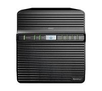 DS423 Station disque 4 baies NAS (Realtek RTD1619B 4-Core 1,7 GHz 2 Go DDR4 RAM 2 x RJ-45 1GbE Port LAN) 40 To avec 4 disques durs WD Red Plus de 10 To (WD101EFBX - 68B0AN0)