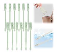 DSACL Lot de 12 coupe-poils nasaux, couteau manuel portable pour homme et femme, outil d'épilation du nez rotatif à 360°, cadeau essentiel pour Halloween, Noël (vert)