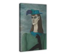 DSAHOZUD Toile murale avec logo de l'artiste Gertrude Abercrombie (5) - Décoration murale pour maison, bar, restaurant, garage, café - 50 x 75 cm