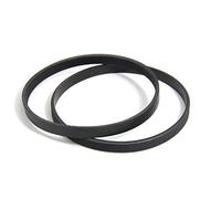 DSAINT 2 pièces rabot rainuré entraînement Poly V courroie 2609100410 for Bosch 1594 1594K PL1682 PL1632 PL2632 GHO 26-82 15-82 26-82D 6500 3100