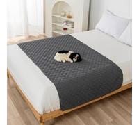 DSAoTeng Alèse imperméable pour animal de compagnie - Matelassée antidérapante et réutilisable - Couverture de canapé absorbante pour chiens, chats, meubles, lavable pour maison, voyage, voiture (gris