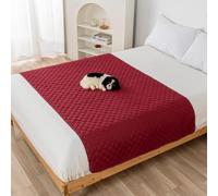 DSAoTeng Alèse imperméable pour animal de compagnie - Matelassée antidérapante et réutilisable - Couverture de canapé absorbante pour chiens, chats, meubles - Tapis lavable pour maison, voyage