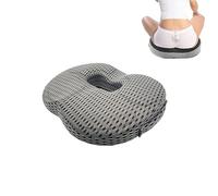 DSAoTeng Coussin de siège en forme de beignet - Mousse à mémoire de forme antidérapante ergonomique pour le coccyx et les hémorroïdes avec housse amovible et lavable pour chaise de bureau, voiture (#4