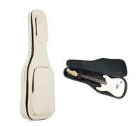 DSAoTeng Housse de transport pour guitare électrique - Étanche de 15 mm d'épaisseur en tissu Oxford doux avec deux bretelles - Grand sac à dos de poche pour voyage, rangement, performance sur scène