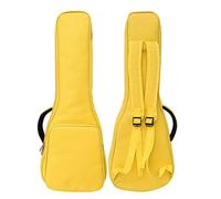 DSAoTeng Sac pour ukulélé - Tissu Oxford imperméable léger rembourré avec protection en éponge de 10 mm, double bandoulière réglable, sac à dos de voyage pour concert, soprano ténor, N°2, 26/27in