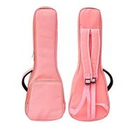 DSAoTeng Sac pour ukulélé - Tissu Oxford imperméable léger rembourré avec protection en éponge de 10 mm, double bandoulière réglable, sac à dos de voyage pour concert, soprano ténor, #5, 26/27in