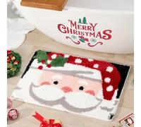 DSAoTeng Tapis de bain vintage en flanelle, antidérapant, doux, absorbant et lavable, pour entrée, chambre à coucher, salon (#6, 50 x 80 cm)