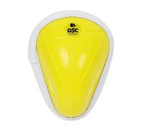 DSC Attitude Protège-abdominaux de Cricket | Couleur : Jaune | Taille : garçons | pour Homme et garçon | Matériau : Plastique | Léger et Durable | Bordure reliée avec boîtier en Mousse | À Enfiler