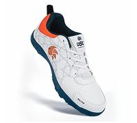 DSC Belter Cricket Shoes | Teal Blue | for Boys and Men | Eva Sock Liner | Lightweight Outsole | Durable | 7 UK, 8 US, 41 EU