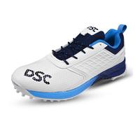DSC Homme Jaffa Cricket Shoe, White/Navy, 42 EU