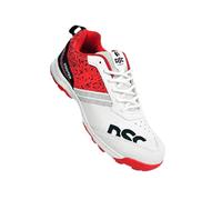 DSC Homme Zooter Cricket Shoe, White/Red, 44 EU