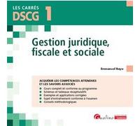 Gestion Juridique, Fiscale Et Sociale Dscg 1