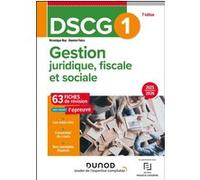 Gestion Juridique, Fiscale Et Sociale Dscg 1 - Fiches De Révision