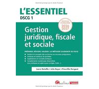 DSCG 1 - Gestion juridique fiscale et sociale: Nouveau programme 2026 2027