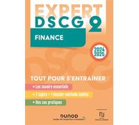 DSCG 2 - Expert - Finance - 2024-2025 - Patricia Poulet - Dunod - broché - Scolaire / Universitaire