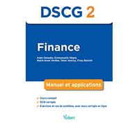 Collectif – Finance DSCG 2 : Manuel et applications