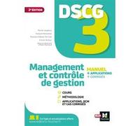 Management Et Contrôle De Gestion Dscg 3 - Manuel Et Applications